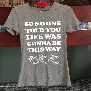 *FRIENDS* Theme Song T-Shirt Size Small Grey